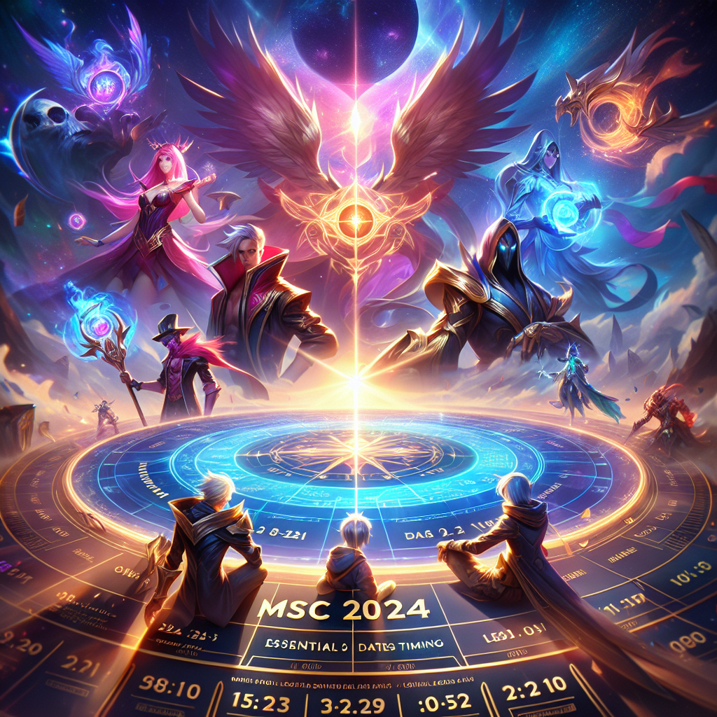 Jadwal MSC 2024 Mobile Legends: Inilah Waktu Dan Tanggal Yang Wajib Kamu Tahu